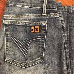 Joe's Dark Wash Jean's Mid Rise Flare Jeans
